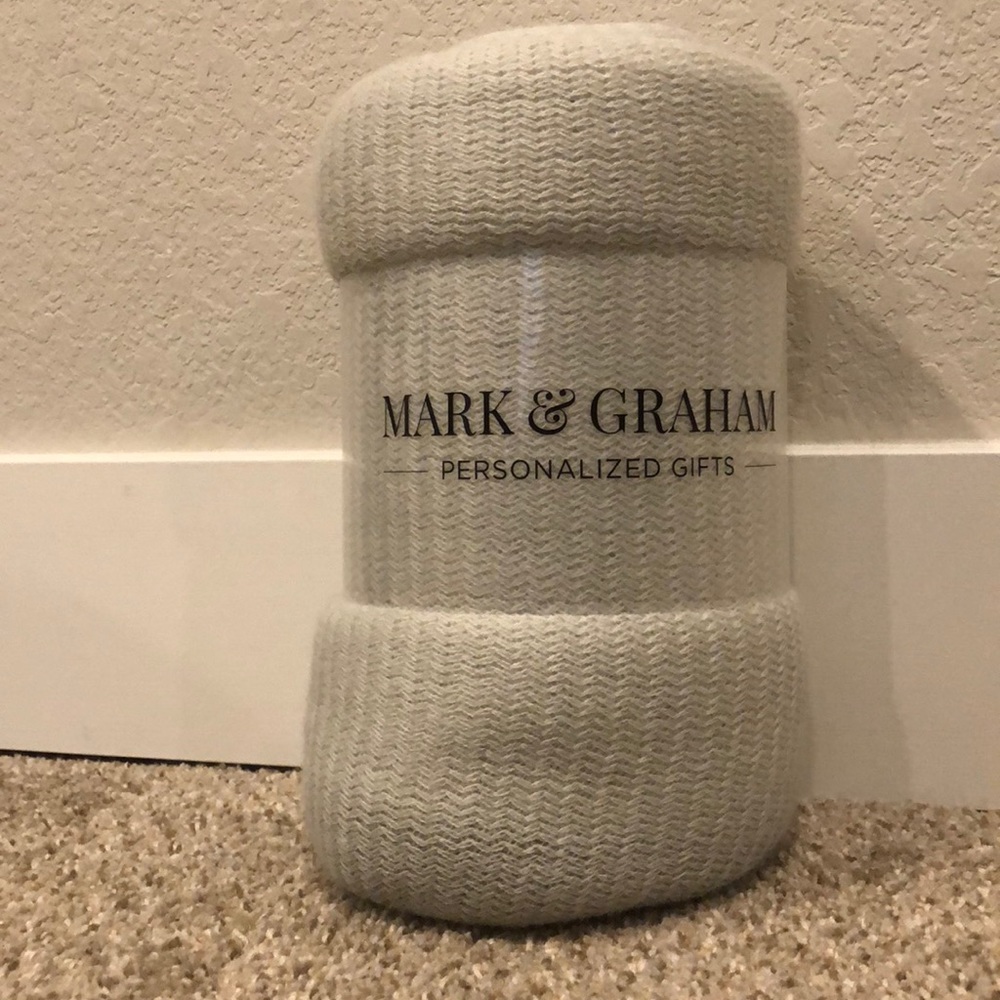 Mark & Graham throw blanket